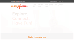 Desktop Screenshot of classhoppers.com